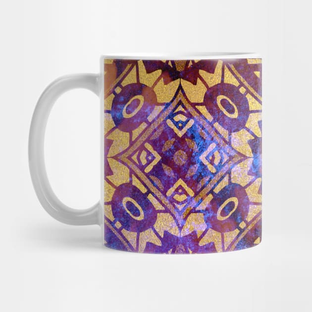 Boho Style geometric Vintage Pattern by jodotodesign